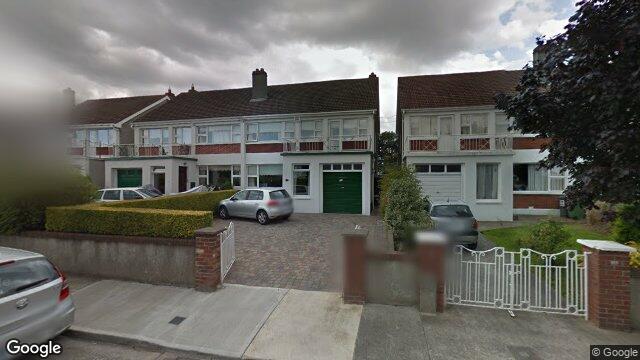 Street view of 114 Glenageary Avenue, Dun Laoghaire, Dublin