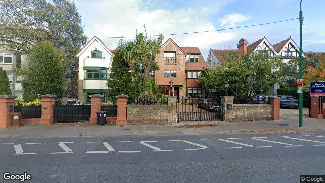 Street view of 86 Merrion Road, Ballsbridge