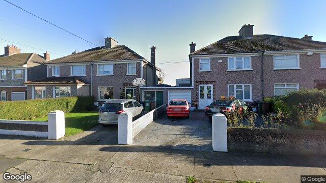 Street view of 23 Brookwood Crescent, Dublin 5