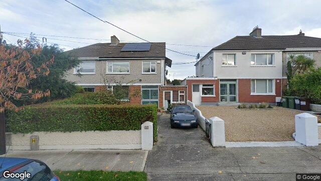 Street view of 68 Springhill Park, Killiney, Co Dublin