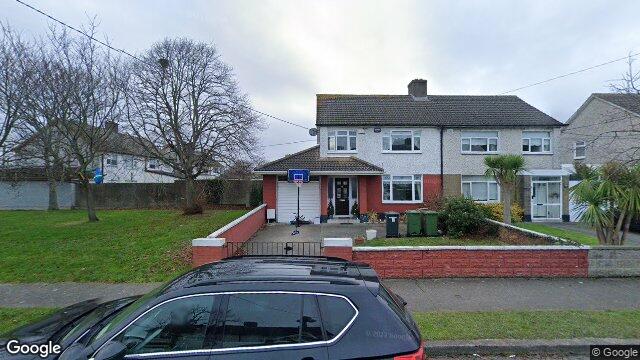 Street view of 1 Beechlawn Grove, Woodville Estate, Artane Dublin 5