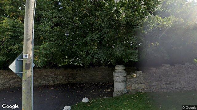 Street view of St Anns and Abbeyvilla, Killiney Hill Road, Killiney