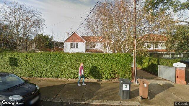 Street view of 27 Marlborough Road, Glenageary, Dublin