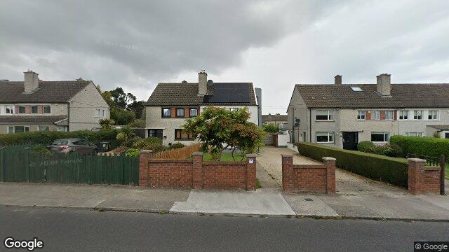 Street view of 25 Rochestown Park, Sallynoggin