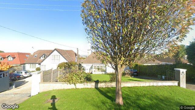 Street view of 24 Deerpark Road, Mount Merrion, Co Dublin