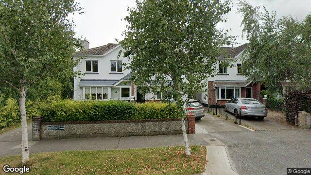 Street view of 2 Ferncarrig Avenue, Sandyford