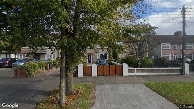 Street view of 107 Brookwood Avenue, Dublin 5