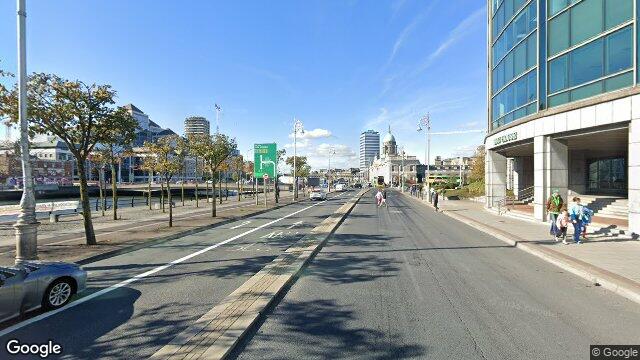 Street View near Apartment 9 Lagan House, Custom House Quay, Dublin