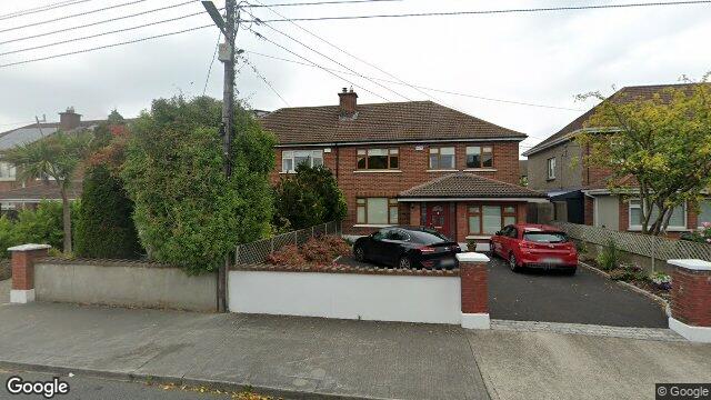 Street view of 14 Leopardstown Avenue, Dublin