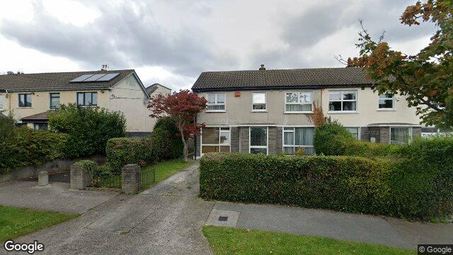 Street view of 27 Hazel Avenue, Kilmacud, Stillorgan