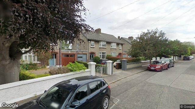Street view of 15 Farney Park, Sandymount
