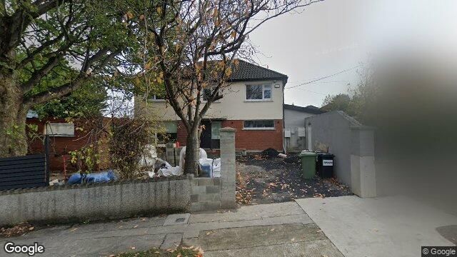 Street view of 1 Bellevue Road, Dublin