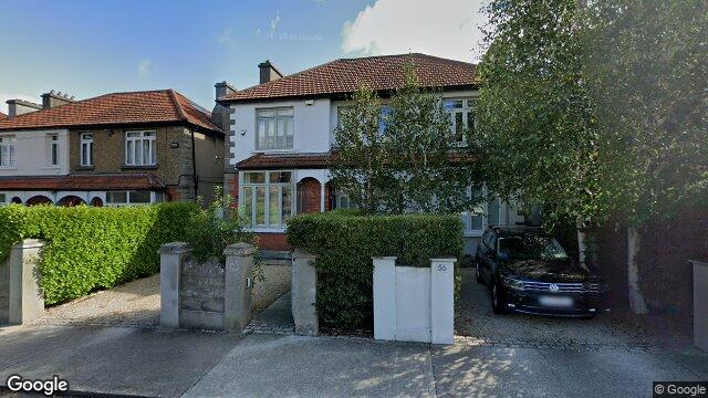 Street view of 56A Albert Road Lower, Dublin