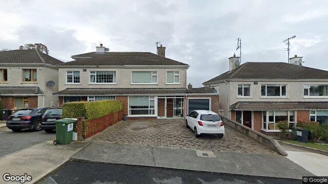 Street view of 10 Sycamore Close, Dublin 18