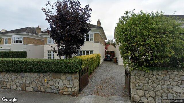 Street view of 33 Avoca Road, Blackrock, Dublin