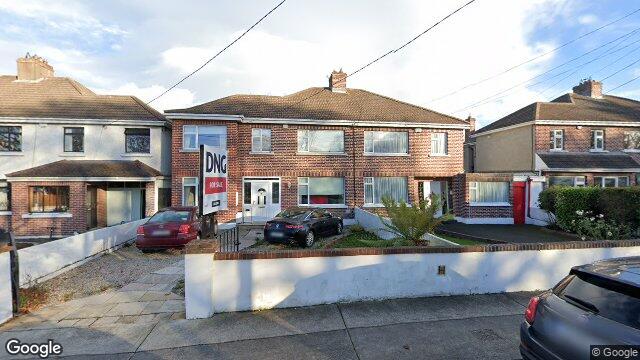 Street view of 120 Clonkeen Road, Blackrock, Dublin