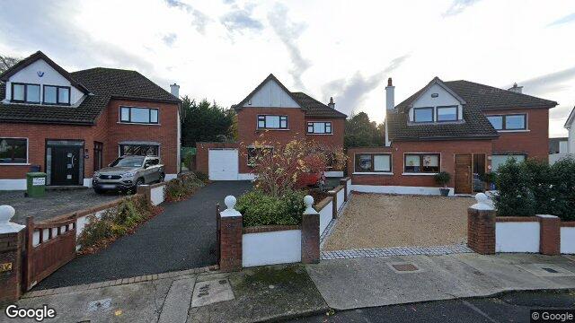 Street view of 36 Oakdene, Killiney