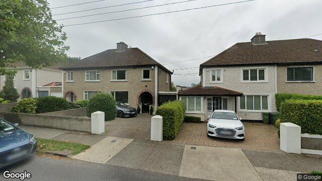 Street view of 128 Trees Road Upper, Mount Merrion, Blackrock