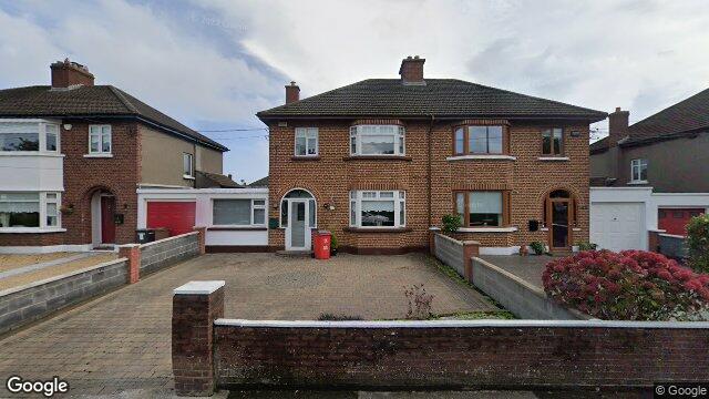 Street view of 44 Saint Brendan's Avenue, Dublin 5