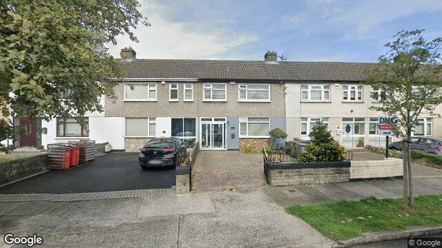 Street view of 33 Moatfield Avenue, Dublin 5