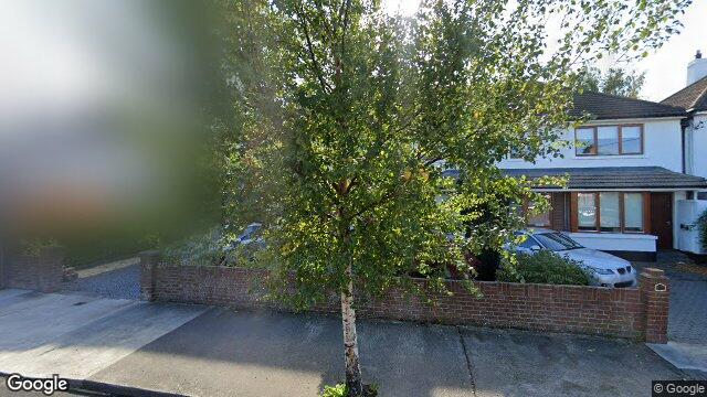 Street view of 44 Woodbine Avenue, Blackrock