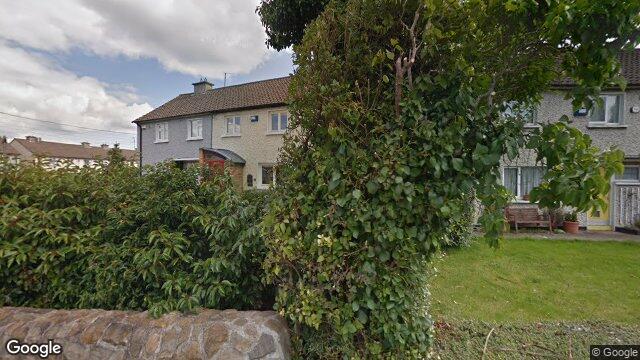 Street view of 13 Casement Villas, Kill Avenue, Dun Laoghaire