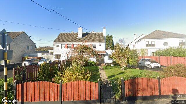 Street view of 19 Rochestown Park, Dun Laoghaire, Dublin