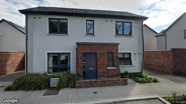 Street view of 17 Somerton Avenue, Newcastle Road, Lucan