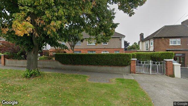 Street view of 43 Trees Road, Mount Merrion, Co Dublin