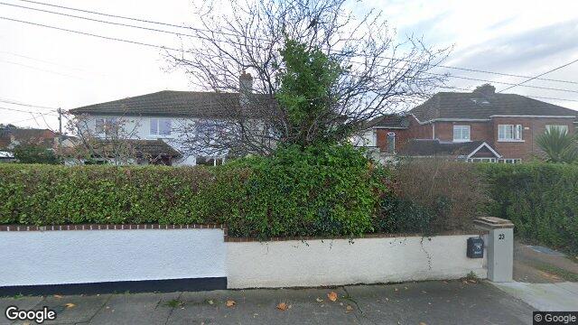 Street view of 23 Shanter, Saval Park Road, Dalkey