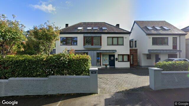 Street view of Woodlands Avenue, Stillorgan