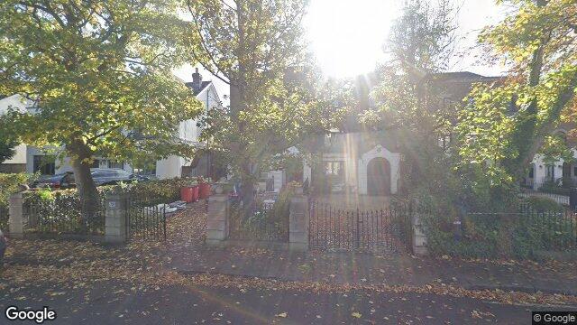 Street view of 75 Sydney Parade Avenue, Dublin 4