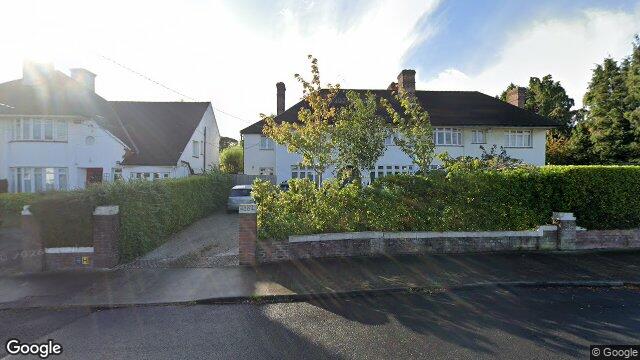 Street view of 26 Greenfield Road, Blackrock