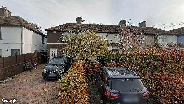 Street view of 18 Congress Gardens, Glasthule, Dun Laoghaire