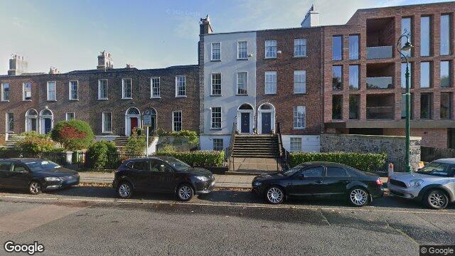 Street view of Apartment 5, 49 Percy Place, Dublin 4