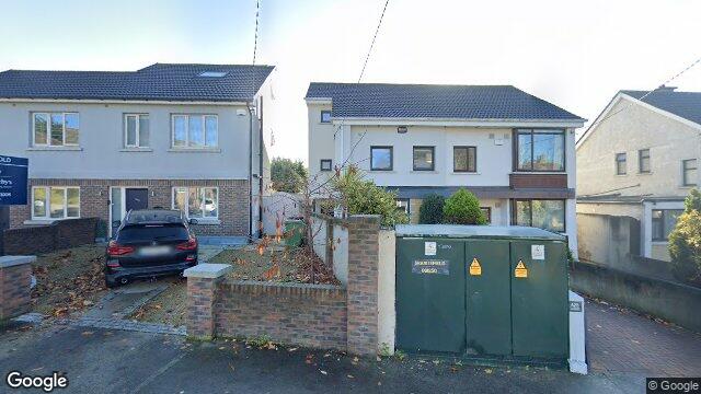 Street view of 62A Granitefield, Dun Laoghaire