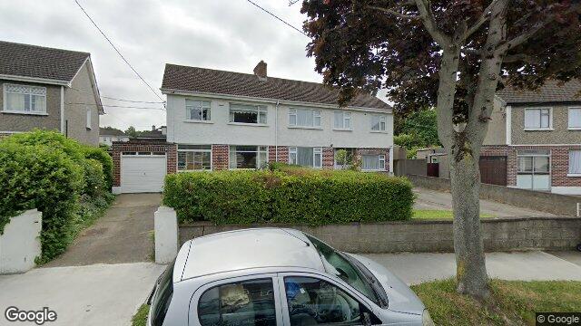Street view of 23 Allen Park Road, Stillorgan, Dublin