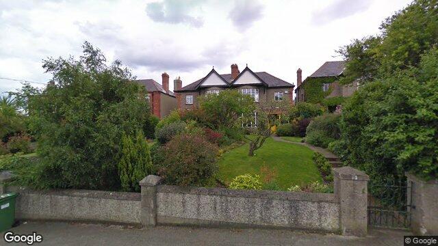 Street view of 13 Belgrave Road, Monkstown, Dublin
