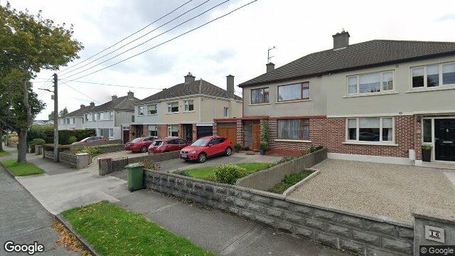 Street view of 12 Lakelands Crescent, Dublin