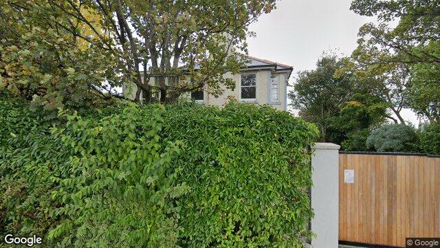Street view of Strand Road, Killiney