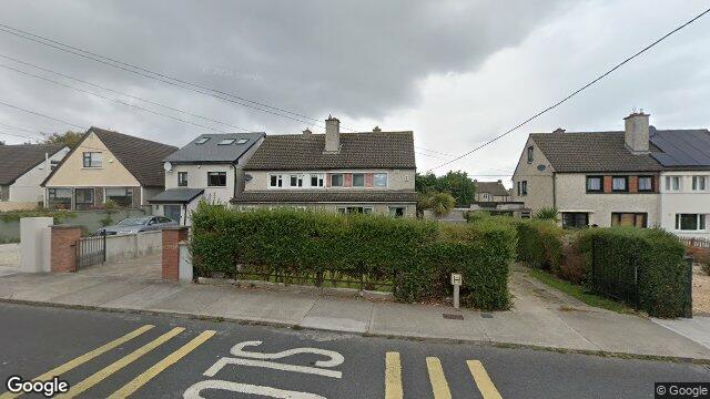 Street view of 27 Rochestown Park, Dun Laoghaire, Dublin