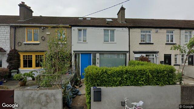 Street view of 9 St Pauls Terrace, Glasthule, Dublin