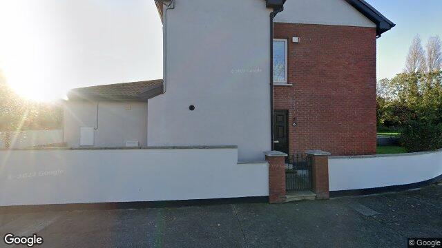 Street view of 62A Meadowvale, Blackrock, Co Dublin