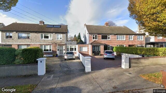 Street view of 13 Woodlands Road, Dun Laoghaire, Dublin