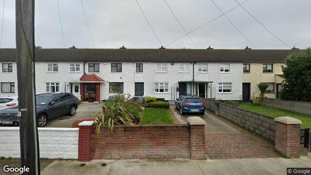 Street view of 24 Ballyshannon Road, Kilmore West, Coolock