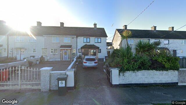 Street view of 23 Edenmore Grove, Dublin 5