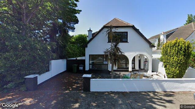 Street view of 12 Pinehaven, Cross Avenue, Blackrock