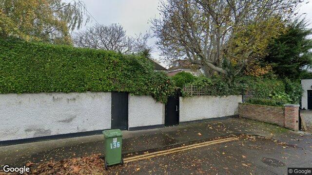 Street view of 134 Merrion Road, Ballsbridge