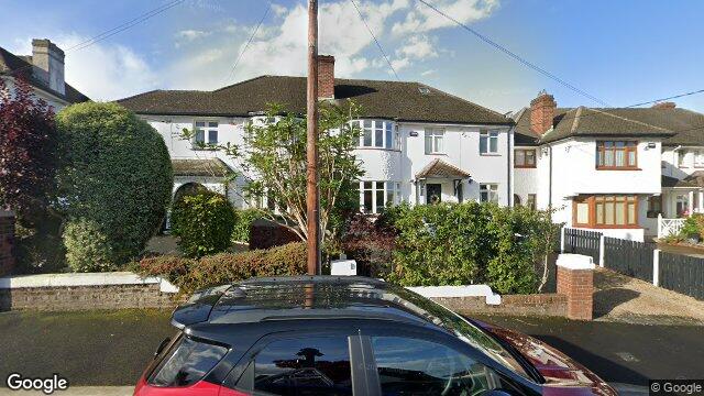 Street view of 63 the Rise, Mount Merrion, Co Dublin