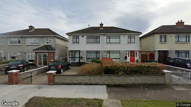 Street view of 48 Hillcrest Park, Lucan, Dublin